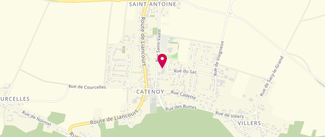 Plan de Accueil de loisirs Catenoy, 1 Rue Jules Ferry, 60840 Catenoy