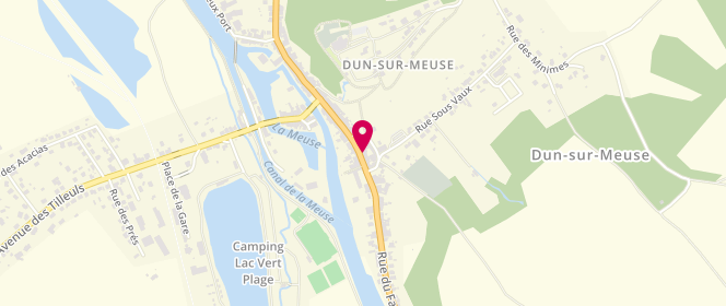 Plan de Accueil de loisirs - Dun Sur Meuse - Cs Stenay, Rue de l'Ecole, 55110 Dun-sur-Meuse