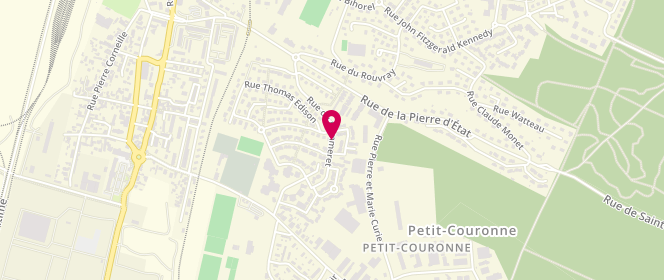 Plan de Accueil de loisirs périscolaire Ateliers Educatifs, Rue des Pommerets, 76650 Petit-Couronne