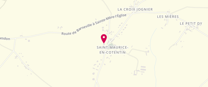Plan de Accueil périscolaire de saint Maurice en Cotentin, 2 Village Eglise, 50270 Saint-Maurice-en-Cotentin