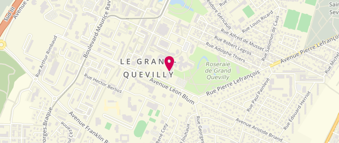 Plan de Charles Calmette, 75 Rue Théorore Gericault, 76120 Le Grand-Quevilly