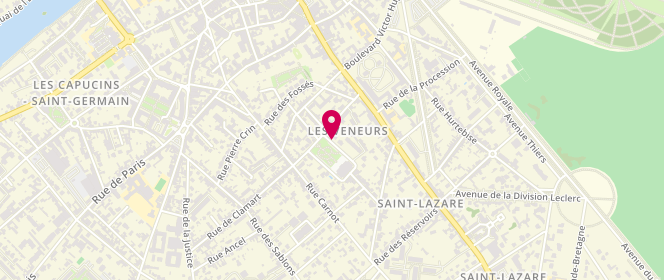 Plan de Accueil De Scoutisme - Scouts Et Guides De France - Creil - Senlis - Chant, 1 Rue Georges Gouigoux, 60200 Compiègne