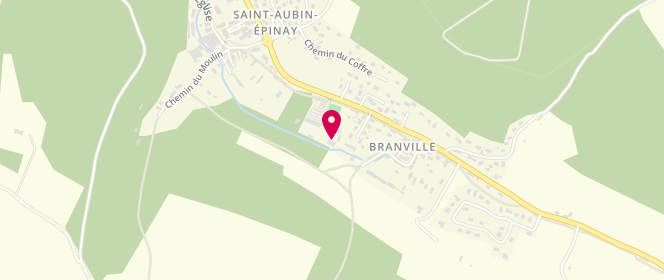 Plan de Accueil de loisirs saint Romain, 3643 Route de Lyons la Forêt, 76160 Saint-Aubin-Épinay