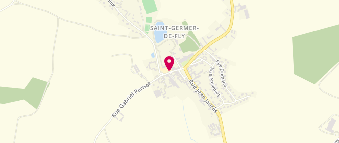 Plan de Accueil de loisirs périscolaire de Saint Germer de Fly, 2 Rue Gabriel Pernot, 60850 Saint-Germer-de-Fly