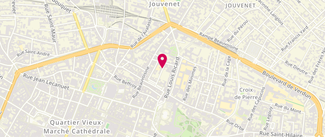 Plan de Bachelet, 9 Rue du Vert Buisson, 76000 Rouen