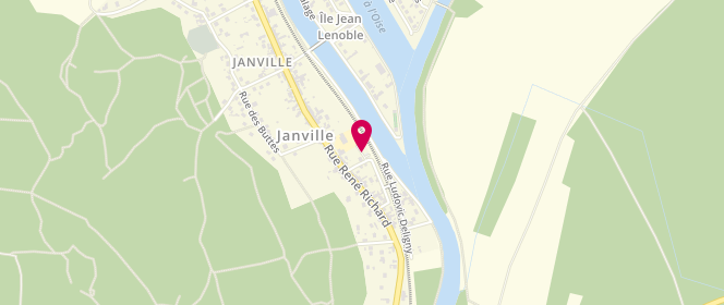 Plan de Accueil de loisirs périscolaire de Janville, Square Florie, 60150 Janville