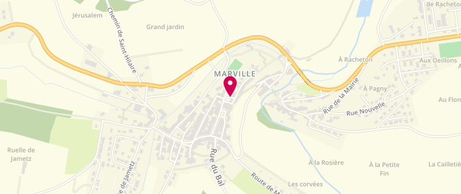 Plan de Accueil de loisirs Péri - Marville - Cc Pays De Montmédy, Place Saint Benoit, 55600 Marville