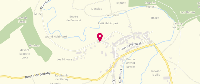 Plan de Accueil de loisirs Péri - Juvisy Sur Loison - Cc Pays De Montmédy, Route de Han, 55600 Juvigny-sur-Loison