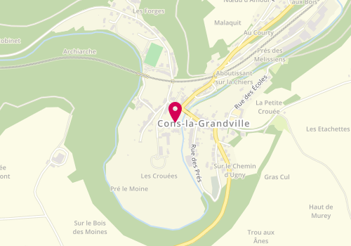 Plan de Accueil de loisirs Fjep De Cons La Grandville, 1 Rue de la Poste, 54870 Cons-la-Grandville