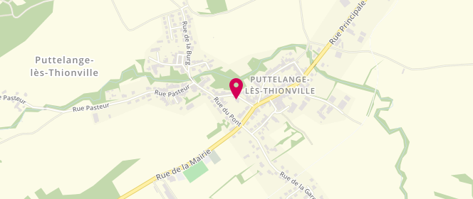 Plan de Ass Les Catt'mômes Puttelange Les Thionville - périscolaire, 5 Rue de la Justice, 57570 Puttelange-lès-Thionville
