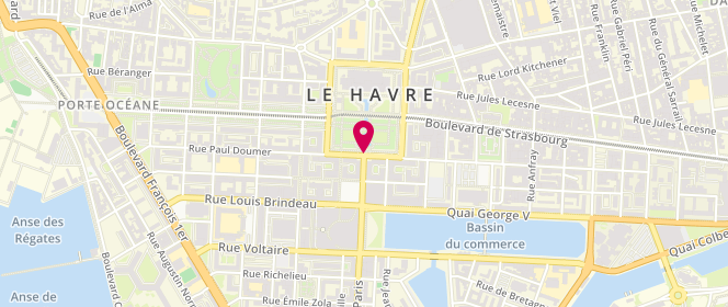 Plan de périscolaire (49 lieux d'Accueil), 1517 Place de l'Hôtel de Ville, 76600 Le Havre