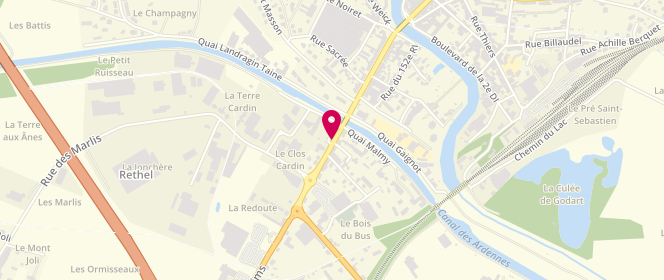 Plan de Accueil de loisirs - Rethel - Site Gambetta, Rue de Montpellier, 08300 Rethel