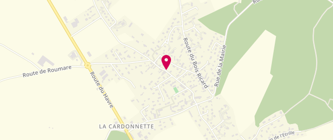 Plan de Accueil de loisirs périscolaire Saint-Jean du Cardonnay, Rue de l'Eglise, 76150 Saint-Jean-du-Cardonnay