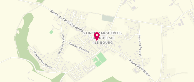 Plan de Accueil de loisirs, 10 Route de Saint-Wandrille, 76480 Sainte-Marguerite-sur-Duclair