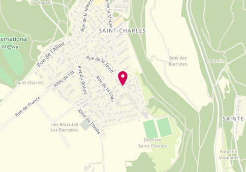 Plan de Accueil de loisirs MJC Saint - Charles, 16 Rue de la Seine, 54860 Haucourt-Moulaine