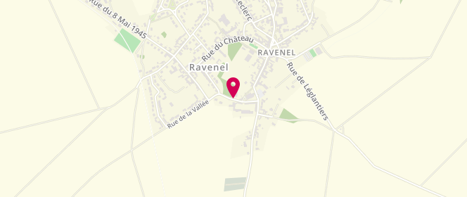 Plan de Accueil de loisirs de Ravenel, 15 Rue de Breteuil, 60130 Ravenel