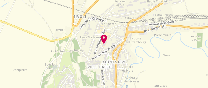 Plan de Accueil de loisirs Péri - Montmedy Brassens - Cc Pays De Montmédy, 14 Rue Sylvain Bailleux, 55600 Montmédy