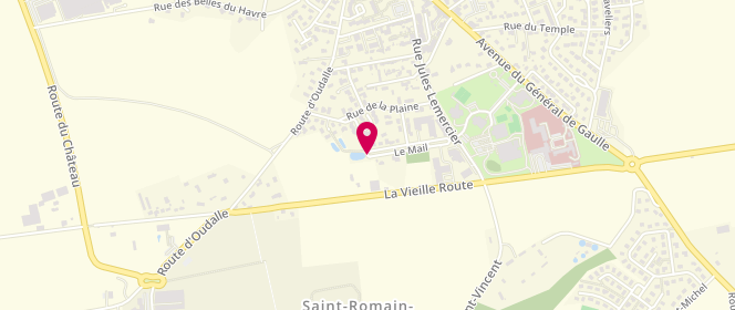 Plan de La Maisonnette, 1 Rue du Mail, 76430 Saint-Romain-de-Colbosc
