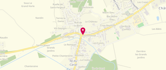 Plan de Accueil de loisirs - Chateau-Porcien, 1 Rue de la Sommevue, 08360 Château-Porcien