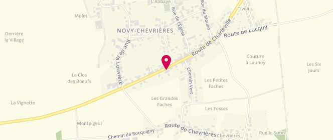 Plan de Accueil de loisirs - Ccpr Novy-Chevrières, 14 Route de Charleville, 08300 Novy-Chevrières