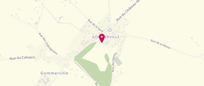Plan de Accueil périscolaire de Gommerville, 232 Rue Hocquart de Turretot, 76430 Gommerville