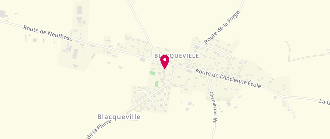 Plan de L'R des Champs, Route de Neufbosc, 76190 Blacqueville