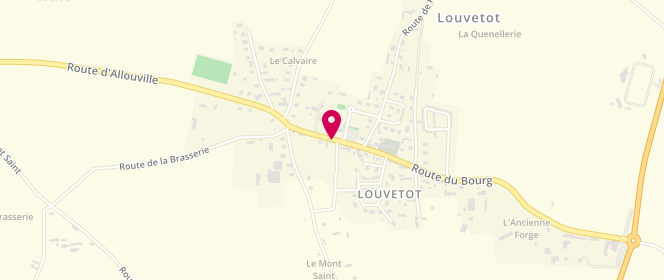 Plan de Centre de loisirs Louvetot, 980 Route du Bourg, 76490 Louvetot