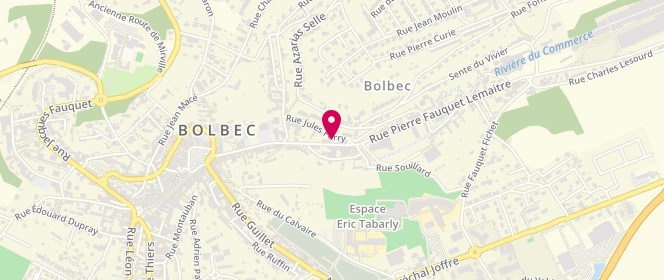 Plan de Accueil de loisirs périscolaire Ecole Pierre Corneille, 43 Rue des Martyrs de la Résistance, 76210 Bolbec