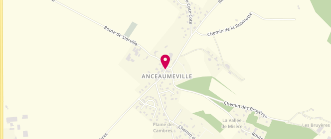 Plan de Accueil de loisirs Anceaumeville, 105 Place Evode Chevallier, 76710 Anceaumeville