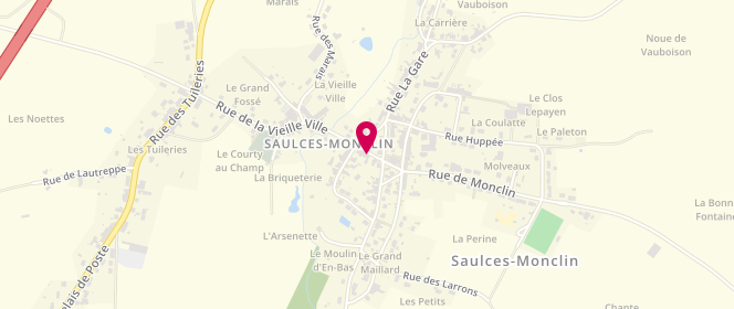 Plan de Accueil de loisirs - Familles Rurales Saulces Monclin, Rue de la Perrine, 08270 Saulces-Monclin