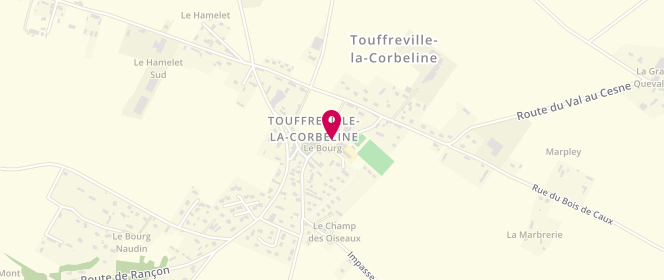Plan de Accueil de loisirs de Touffreville, 301 Rue des Ecoles, 76190 Touffreville-la-Corbeline