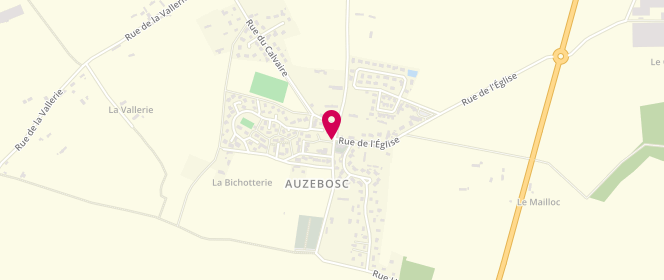 Plan de Accueil de loisirs D'auzebosc, 2 Rue Hutcheson, 76190 Auzebosc