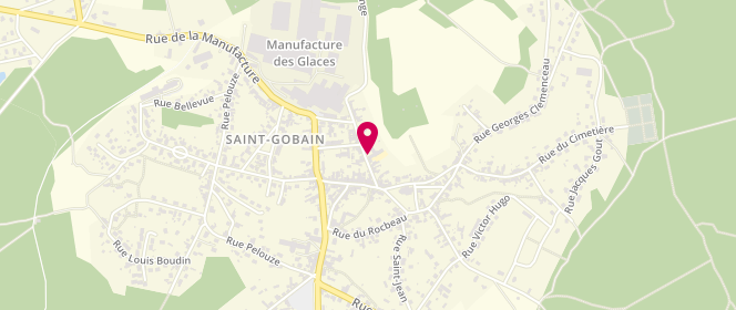 Plan de Accueil de loisirs de Saint-Gobain, 12 Rue Lucas de Nehou, 02410 Saint-Gobain