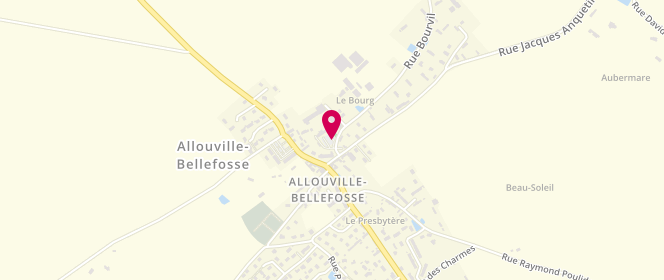 Plan de Centre de loisirs Intercommunal Allouville - extrascolaire, 1 Place Paul Levieux, 76190 Allouville-Bellefosse