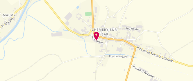 Plan de Accueil de loisirs - Familles Rurales Chemery Sur Bar, Rue Basse, 08450 Chémery-Chéhéry
