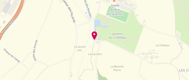 Plan de Centre Andre Piquenot Tourlaville 8-13Ans, Château des Ravalets, 50110 Cherbourg-en-Cotentin