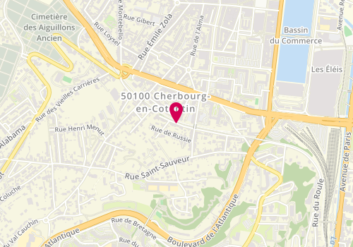 Plan de Maison Olympe de Gouges, Rue d'Ile de France, 50100 Cherbourg-en-Cotentin