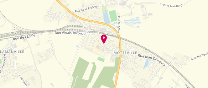 Plan de Accueil de loisirs extrascolaire Centre Maltavala, 185 Rue Alexis Ricordel, 76970 Motteville