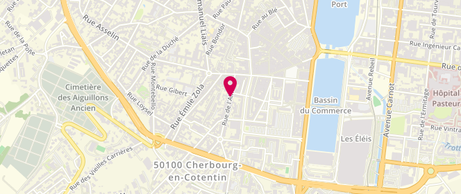 Plan de Ecole Maternelle Alma, 13 Rue de l'Alma, 50100 Cherbourg-en-Cotentin