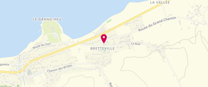 Plan de Centre de loisirs de Breteviile en Saire, 1 Rue du Vieux Château, 50110 Bretteville
