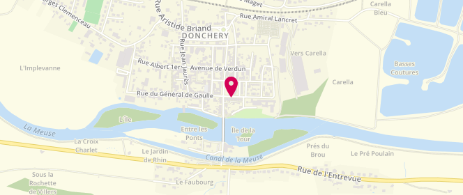 Plan de Accueil de loisirs - Mairie De Donchery, Place de la République, 08350 Donchery