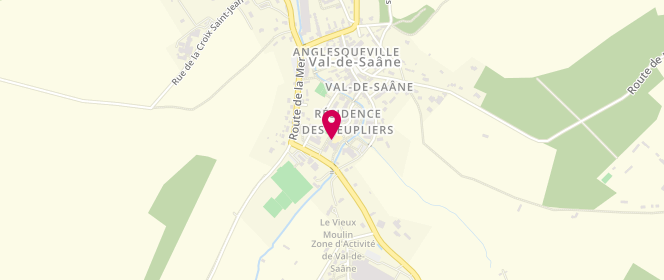 Plan de Accueil de loisirs Extra - Val de Saane, 2 Place Jehan Lepovremoyne, 76890 Val-de-Saâne