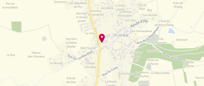 Plan de Accueil de loisirs - Commune De Floing, 19 Place de la Mairie, 08200 Floing