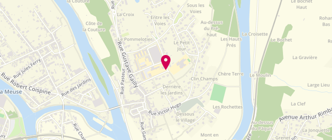 Plan de ACM Arc en Ciel, 23 Rue Aristide Briand, 08090 Montcy-Notre-Dame