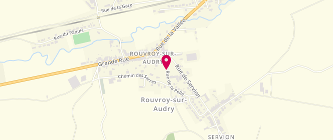 Plan de Accueil de loisirs - Rouvroy Sur Audry, 127 Rue de la Pelle, 08150 Rouvroy-sur-Audry