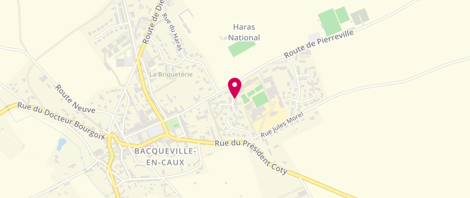 Plan de Accueil de loisirs périscolaire Animômes, 10 Route Pierreville, 76730 Bacqueville-en-Caux