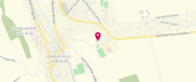 Plan de Accueil de loisirs Extra -College- Longueville Sur Scie, 2 Allée Andre Lebaudy, 76590 Longueville-sur-Scie