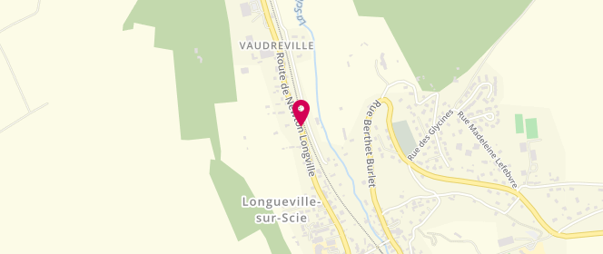 Plan de Accueil de loisirs Longueville Sur Scie, Rue de Newton Longueville, 76590 Longueville-sur-Scie