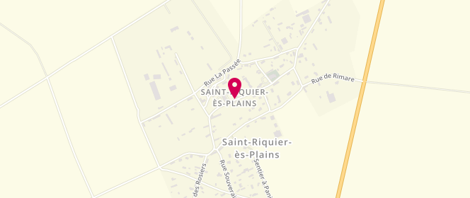 Plan de Accueil de loisirs le Village, 141 Rue du Four Banal, 76460 Saint-Riquier-ès-Plains