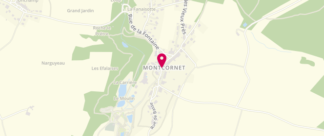 Plan de Accueil de loisirs De Montcornet, 2 Rue de Vieux Prés, 08090 Montcornet